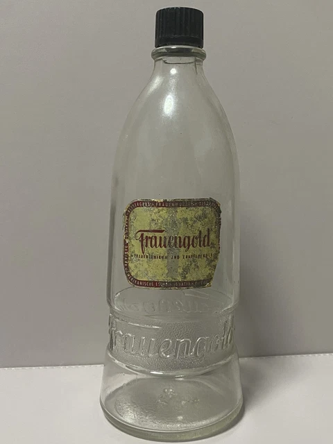 FRAUENGOLD der HOMOIA Karlsruhe ca. 1950er Flasche