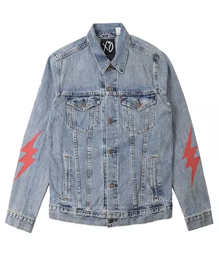 The weeknd levis jacket sale