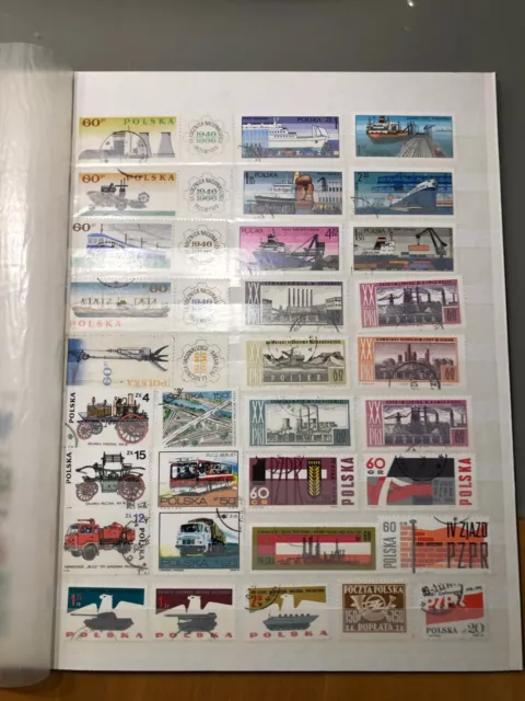 Sehr schönes Lot Briefmarken aus Polen von Alt bis Neu