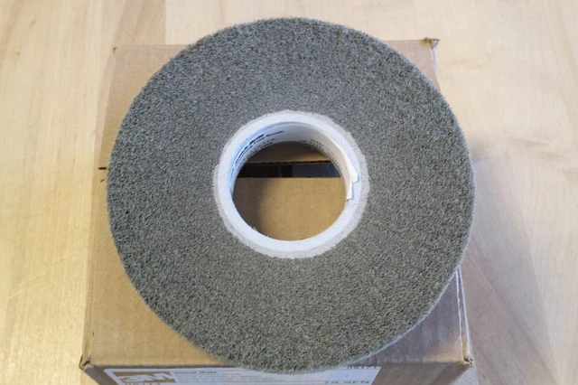 Scotch Brite 7S Super Fine Metal Finishing Flap Brush Wheel 6” x 1” x 2"