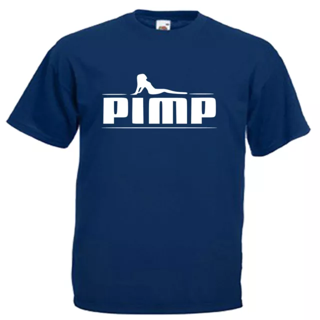 Pimp Funny Adults Mens T Shirt 12 Colours  Size S - 3XL
