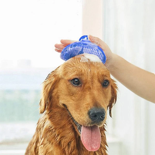 Cat Dog Pet Grooming Comb Brush Tool Deshedding Hair Removal Scrubber Brush