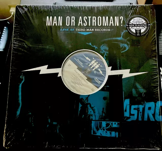 MAN OR ASTROMAN? live at Third Man Records LP 2016 Standard Edition. Rock,NM