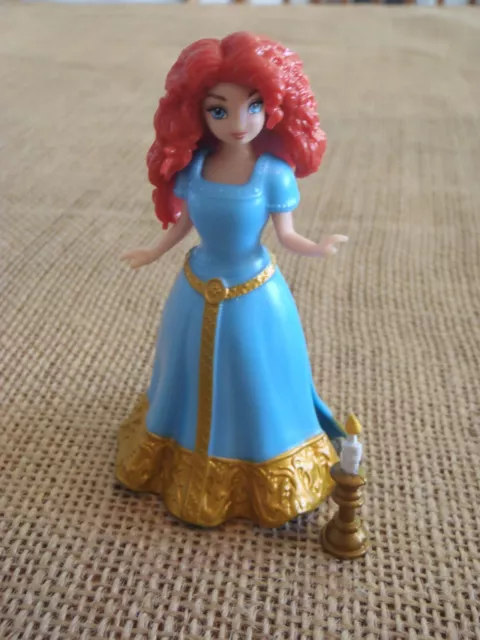 Polly Pocket Disney Princess MagiClip Magic Clip Dress Brave Merida Lot E93