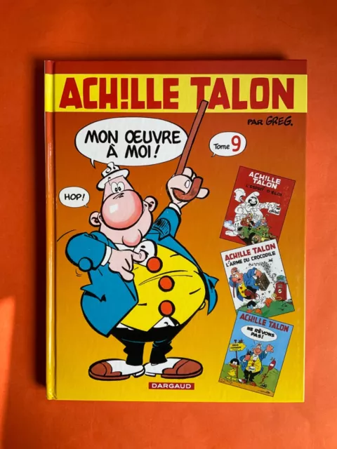 Greg Achille Talon Intégrale Mon Œuvre Et Moi Tome 9 Eo 2000 Dargaud Ttbe