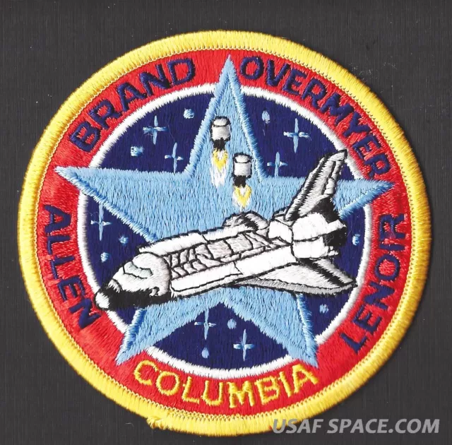 VINTAGE - ORIGINAL - LION BROS - STS-5 Columbia NASA SPACE SHUTTLE Mission PATCH