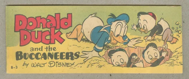 Donald Duck and the Buccaneers Mini Comic #3 VF/NM 9.0 1950