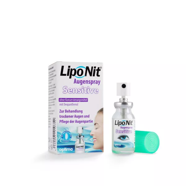 Lipo Nit Augenspray Sensitive 10ml - mit Dexpanthenol - Spray