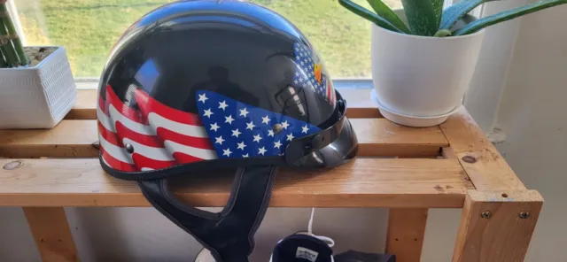 motorcycle helmets half dot approved