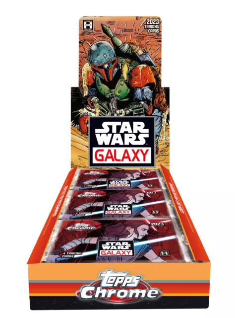 2023 Topps Star Wars Chrome Galaxy You Pick 1-100 Base Cards Complete Your Set