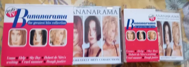 Bananarama The Greatest Hits Collection French Cd, Cassette & USA Promo Cassette 3