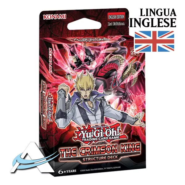 Mazzo Structure Deck Il Re Cremisi / The Crimson King ENG SDCK YUGIOH Konami