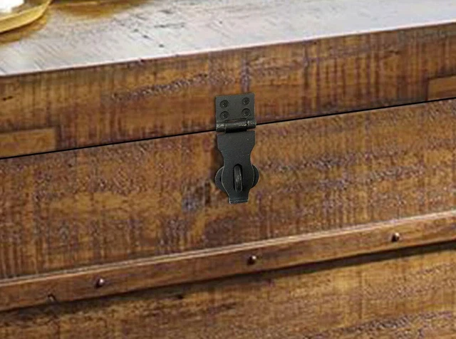 Antique Style Black Iron Latch 3
