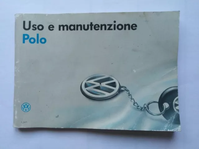 Volkswagen Polo Libretto Uso E Manutenzione Originale Edizione  07/1991   (514)