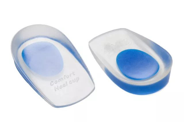 Silicone gel Heel Cup Support Pad plantar fasciitis Relief