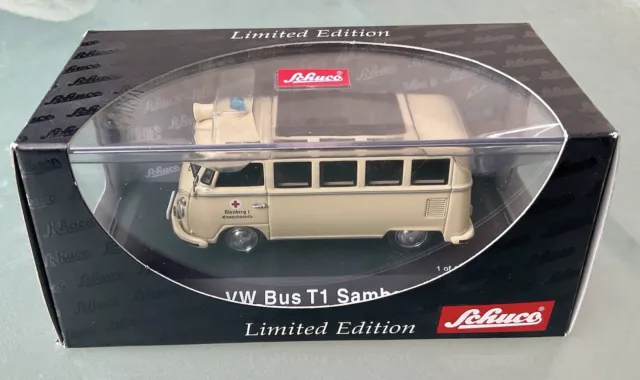 Schuco 02717 VW  Bus  T1 Samba “BRK” OVP Limited Edition   M 1:43