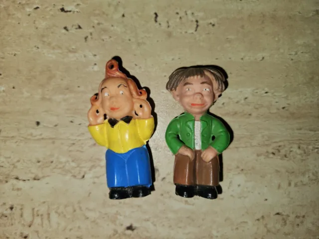 Max und Moritz 2 Kult- Figuren DDR Nostalgie Spielzeug