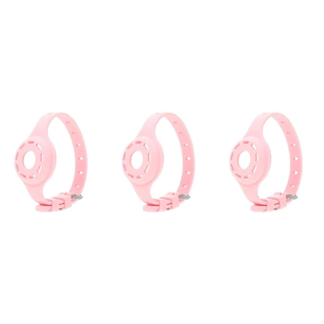 Confezione da 3 custodia collare campana gatto animale domestico cane supporto traspirante
