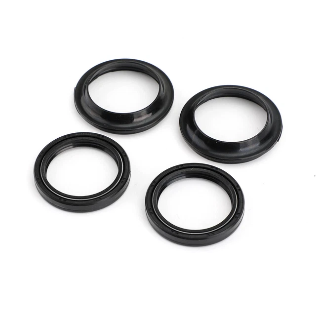 Anelli Forcella Set Tappi Polvere 56-137 per Yamaha Kawasaki Honda RM、