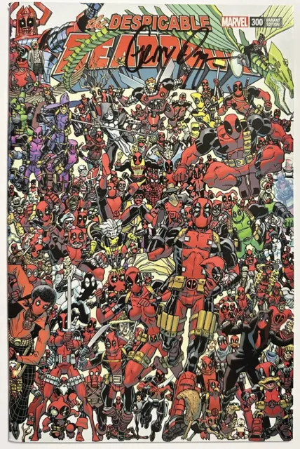 Despicable Deadpool #300 Marvel 2018 Koblish Wraparound Variant Signed by Duggan