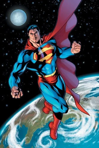 SUPERMAN: UP, UP, AND AWAY! By Kurt Busiek & Geoff Johns *Excellent Condition*