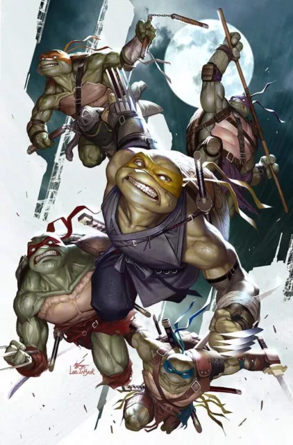 Teenage Mutant Ninja Turtles  #100  Nm  ( Inhyuk Lee) Virgin Cover. Freepost.