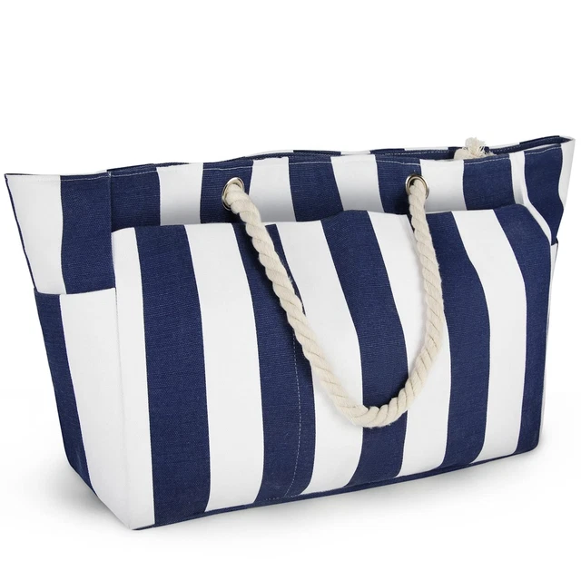 Sac Cabas Chic BAHIA Grenat - Toile Polyester Imperméable - Occasion