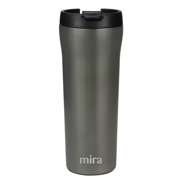 MIRA 16 oz Stainless Steel Insulated Travel Mug for Coffee & Tea