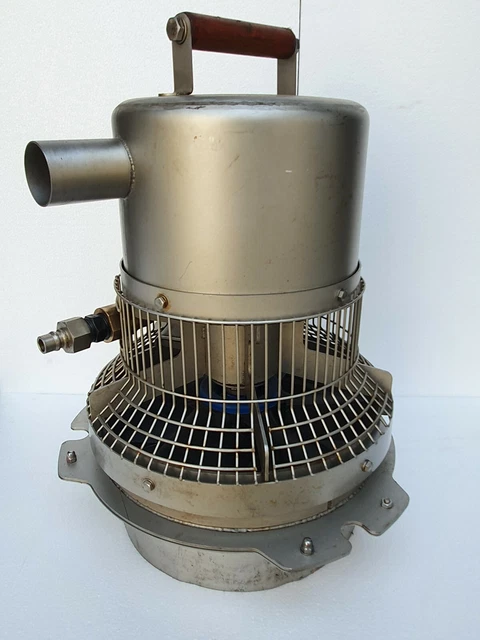 DASIC MARINE JETFAN 65 Air Conduit Gaz Freeing Ventilateur, Portable, Inox Acier