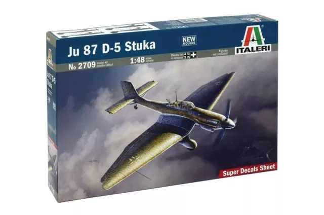 Italeri 2709 Junkers Ju87D-5 Stuka 1/48 Echelle Modèle Plastique Kit