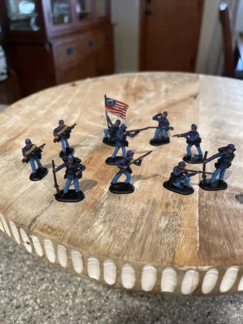 American Civil War 1/72 Scale Union North Model Figurine Painted A