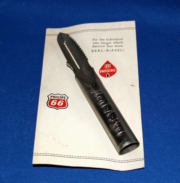 Rare Vintage Phillips 66 Philgas Promo Potato Peeler Service Station, Auto