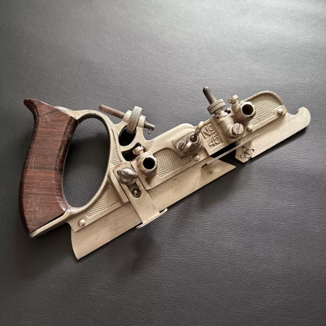 Vintage Stanley No.45 Sweetheart Usa Combination Plane Main Stock Body Bottom