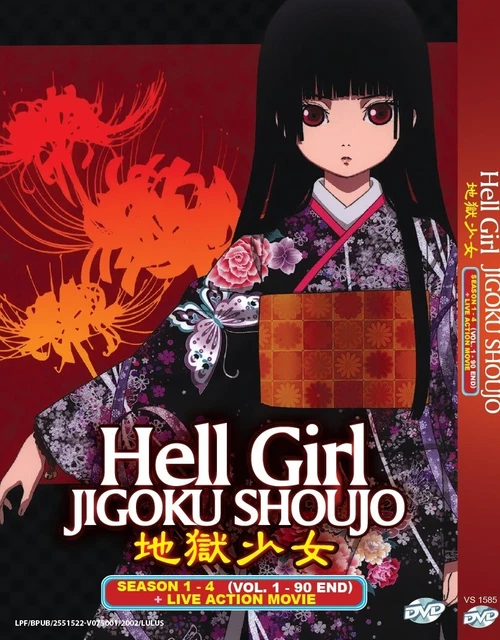 ANIME HELL GIRL Jigoku Shoujo Sea 1-4 Vol.1-90 End +Live Action