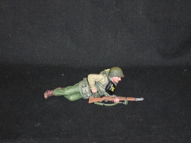 Figurine Thomas Gunn PARA003B, WW2, échelle 1/32, Plomb Peint, Neuve