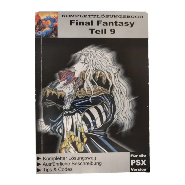 Final Fantasy Teil 9 Lösungsbuch für Sony PSX Komplettlösungsbuch Cheat Codes