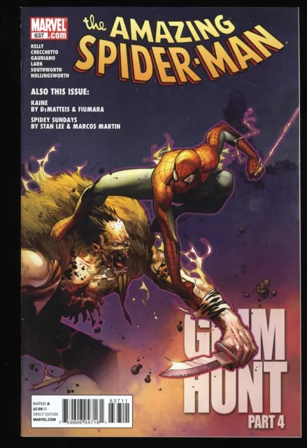 Amazing Spider-Man #637 FN/VF 7.0 1st New Madame Web! Marvel