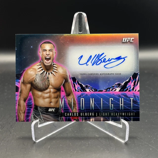 CARLOS ULBERG 2024 Topps Midnight UFC Horizon Signatures Auto EUR 5,06
