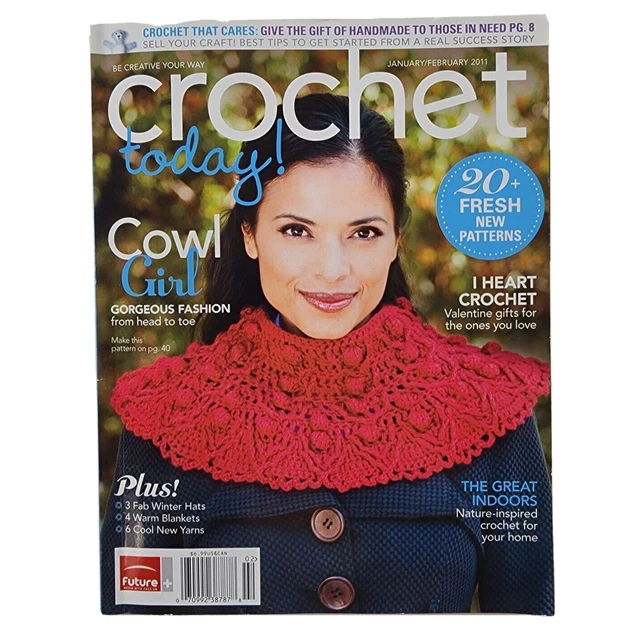 Crochet Today! Magazine January/February 2011 Valentine Gifts Sweater Dress