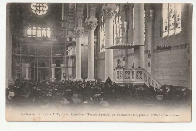 NANCY - Meurthe & Moselle - CPA 54 - Inventaire de l' Eglise du Sacré Coeur