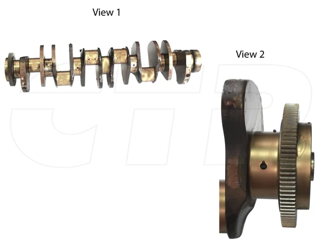 384-9906 CAT 3412, 3412C, 3412E 24H, 5110B, 651E Excavator Crankshaft 3849906