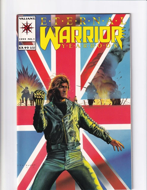 Eternal Warrior Yearbook #1 Vf/Nm Valiant Comics 1993 Bagged And Boarded