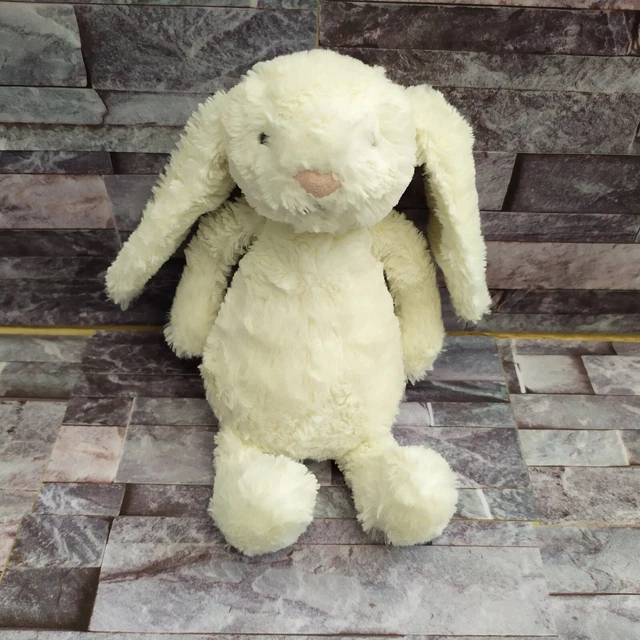 JELLYCAT BASHFUL BUNNY Rabbit Small Cream Approx 8" Comforter Plush