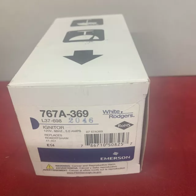 White-Rodgers 767A-369 Hot Surface Ignitor NEW NIB