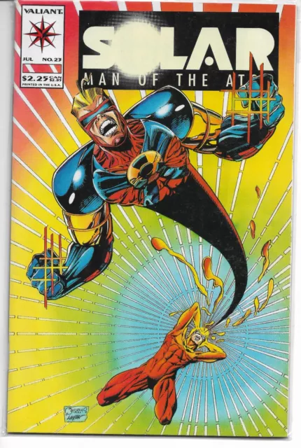 SOLAR MAN OF THE ATOM #23 - 1993  Valiant Comics  1st Appearance of Destroyer