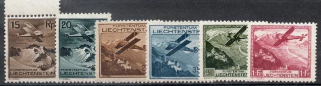 Timbres de LIECHTENSTEIN  Neuf ** N° PA 01 / 06