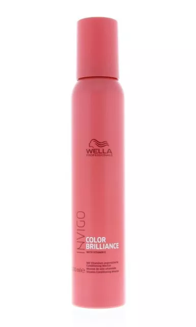 Wella Invigo Color Brilliance Vitamin Conditioning Mousse 200 ml Sorgt für inten