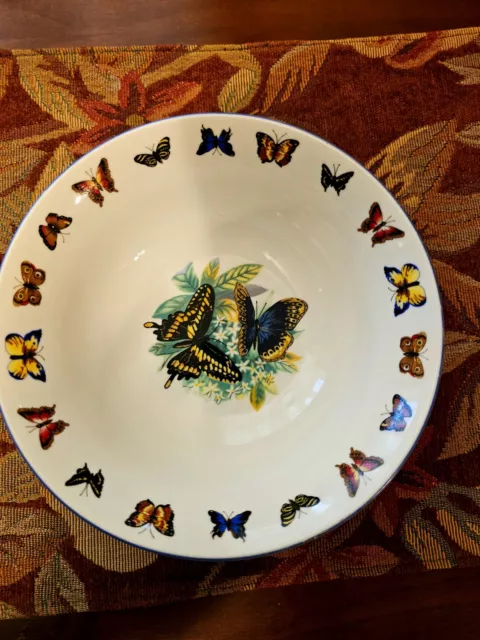 Tabletops Unlimited "Butterflirs" Coupe Cereal / Soup Bowls 7" 1 Pc