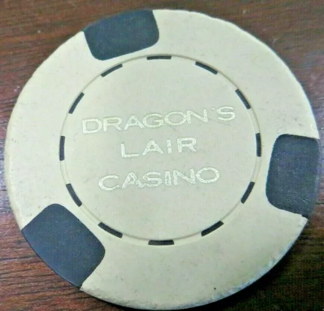 Dragon's Lair Casino Paradise Nevada $1.00 dollar gaming poker chip token