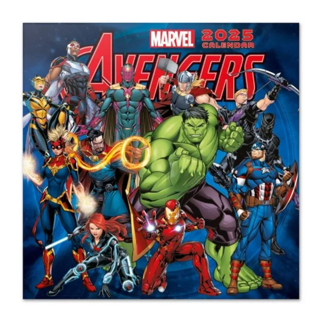 CALENDRIER MURAL ERIK Marvel Comics Avengers 30x30cm (2025) EUR 13,99